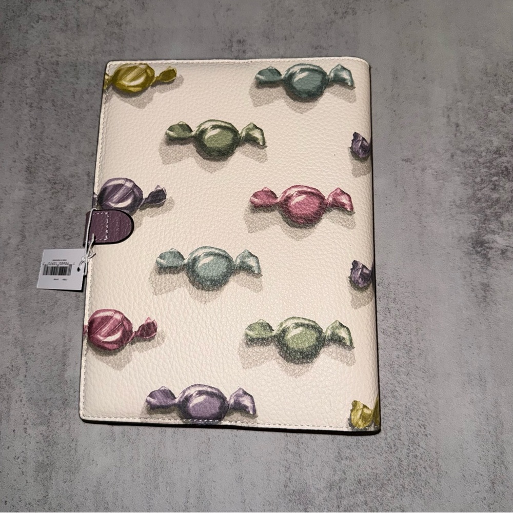 Coach Multicolor Candy Print Notebook - Picture 5 of 5